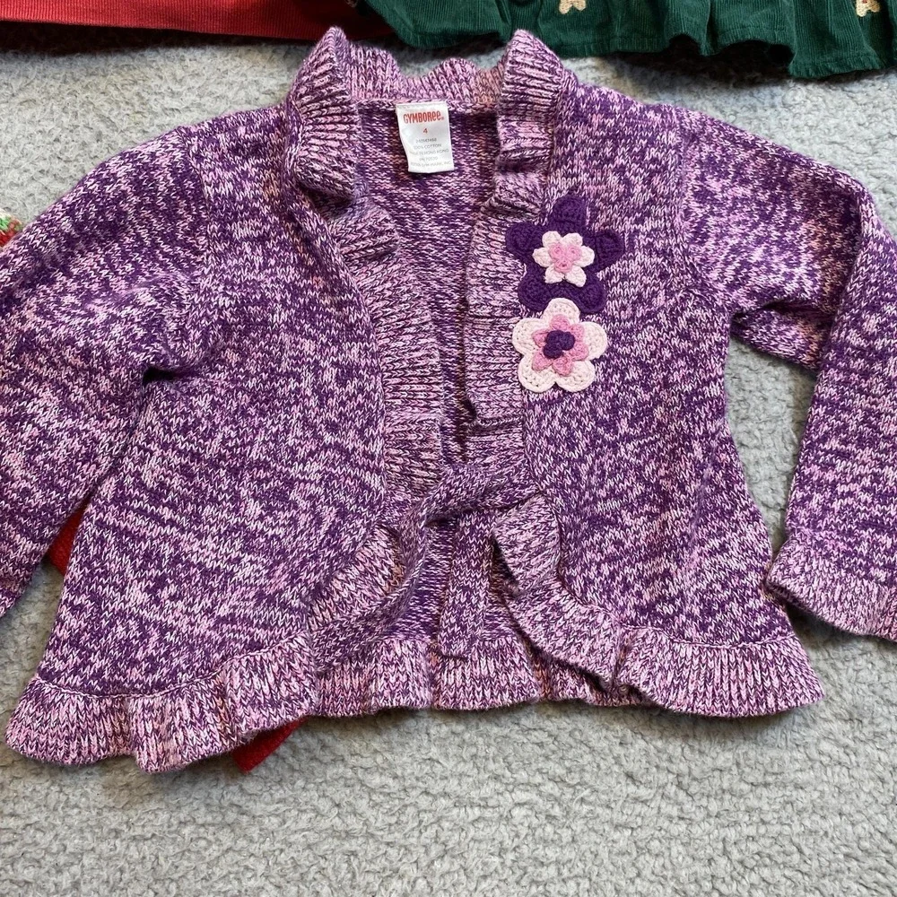 Gymboree Baby Gap Mini Boden Jacket Hoodie Sweater Jumper Lot of 5‎ Girls 4T